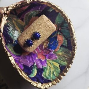 Lapiz Lazuli Stone Studs